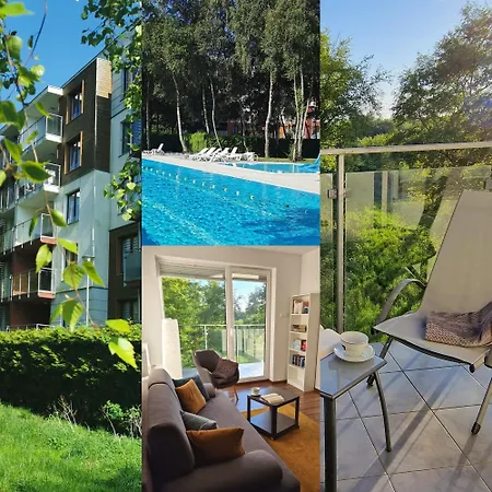 Zachodnia Polanka - Apartament Z Sauna I Silownia Kołobrzeg Esterno foto